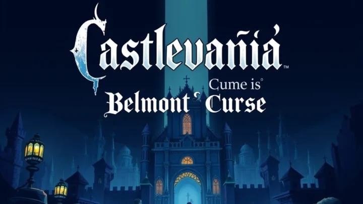 Обложка игры Castlevania: Belmont’s Curse с информацией о релизе и изданиях