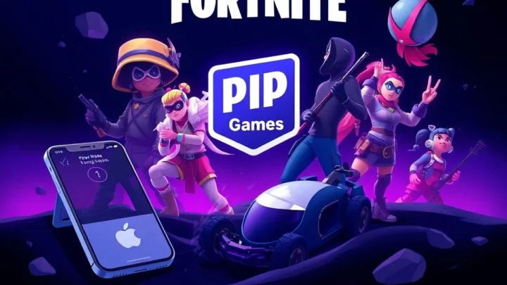 Интерфейс магазина Epic Games Store на экране смартфона iPhone