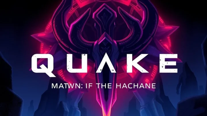 Обложка дополнения Dawn of the Machine для игры Quake на консолях PlayStation